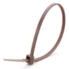 Hampool High Performance Brown 10*500MM Eco Self-locking Plastic Nylon Cable Tie Strap