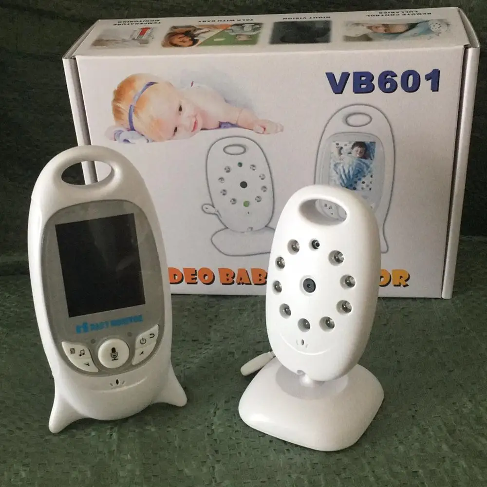 
Video Baby Monitor with Digital Camera, Long Range, Room Temperature, Infrared Night Vision, 2 Way Talk Back, Lullabies and High 