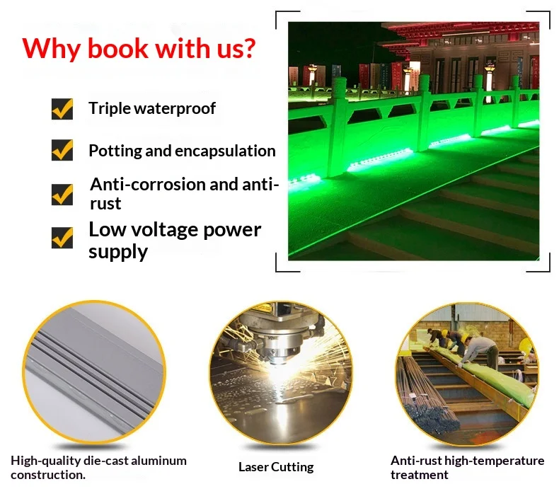 product led ip65 waterproof wall washer lights outdoor hotel building exterior wedding floodlights bridge landscape project illumination-7