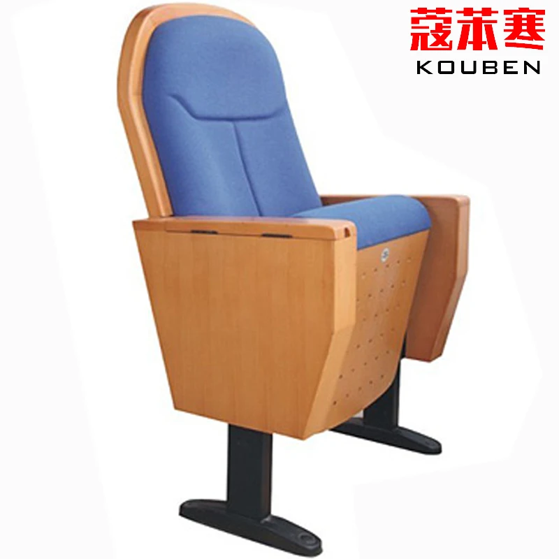 
Music Hall Fabric Upholstered Theater Furniture Auditorium Chair Seat Wood Shell Wooden Floor Aluminium Solid Powder Material 