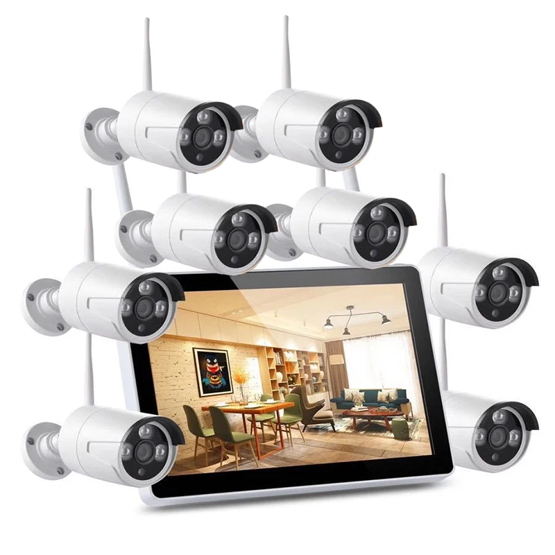 8ch wireless fashion security camera system