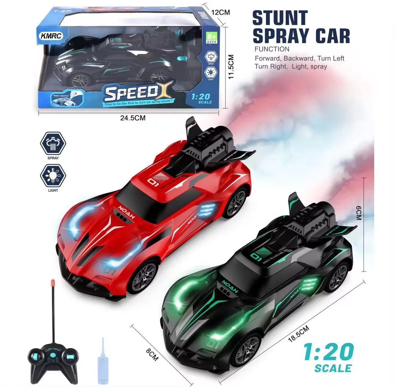 2.4 Ghz 1:20 Scale Remote Control Car - Fun for All Ages