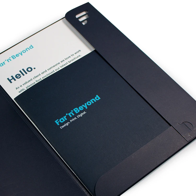 Office Supplies Custom Printed Paper Presentation Folder,Promotional