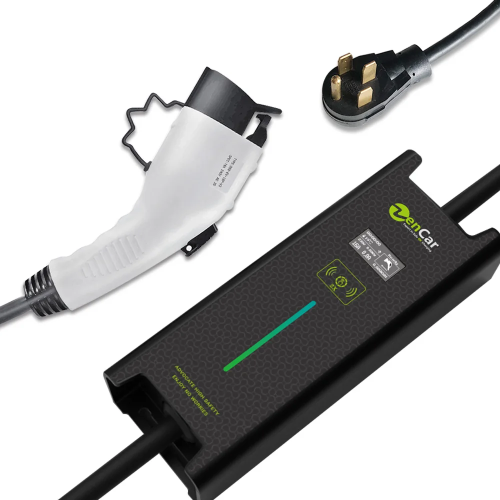 NEMA 1450 electric car charger j1772 level 2 charging 32A adjustable