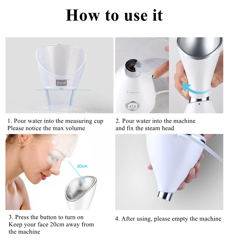 Home Use Beauty Equipment Home Facial Steamer Mini Steamer Facial Buy