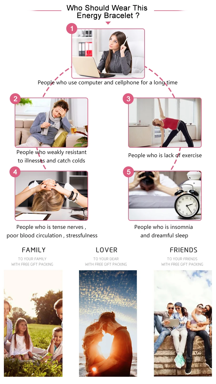 Hot Selling Super Quality Big Size Health Magnetic Therapy 45pcs Magnets Magnetic 99.9% Solid Pure Copper Bracelet for Healing