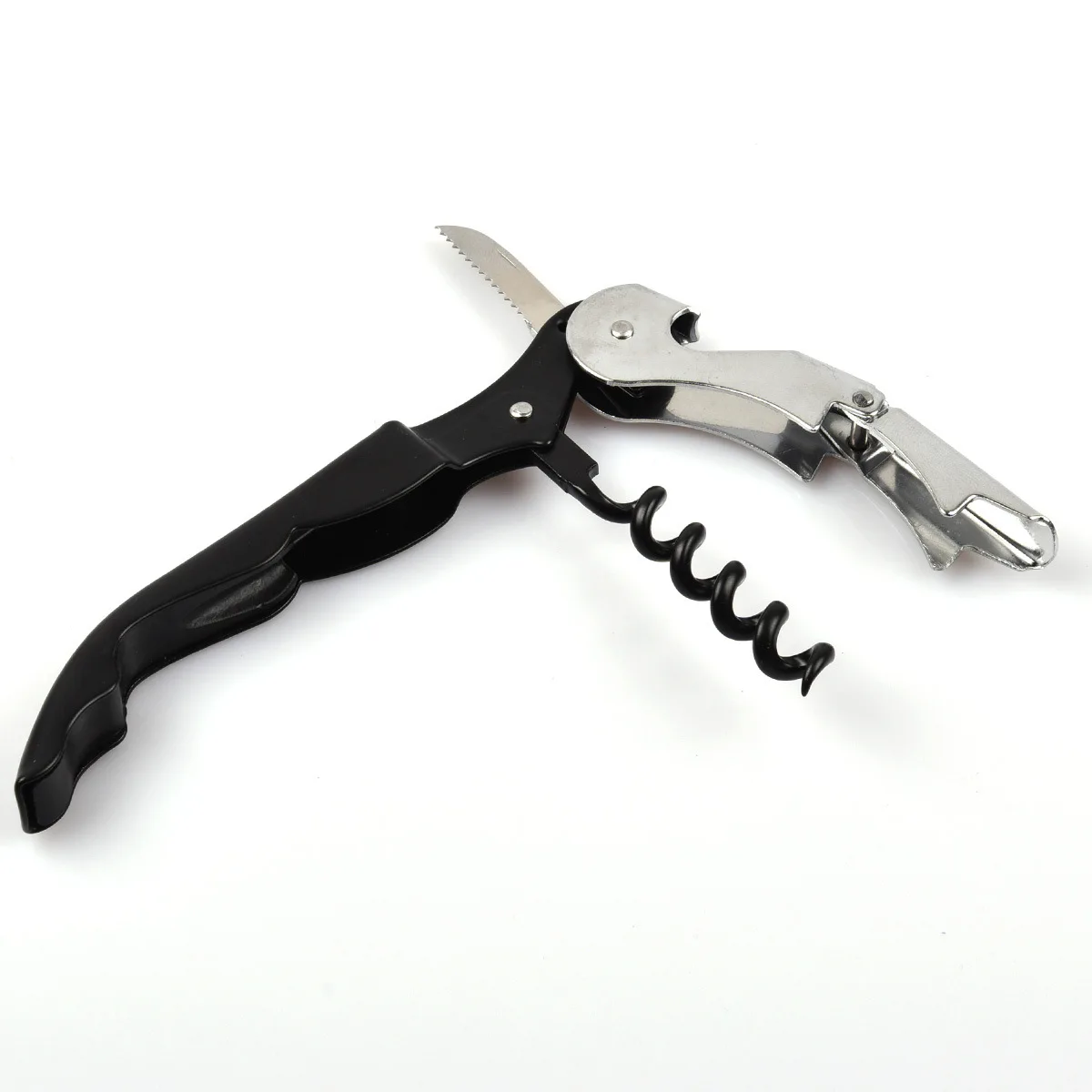 Multicolor Stainless Steel Wine Opener Waiters Corkscrew Wine Bottle