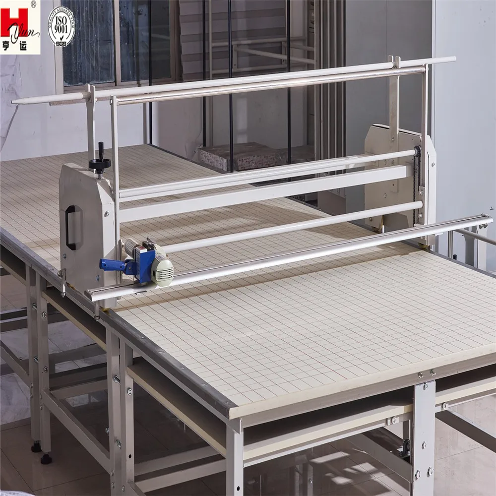 Custommade Industrial Manual Fabric Spreading Machine With Cutting