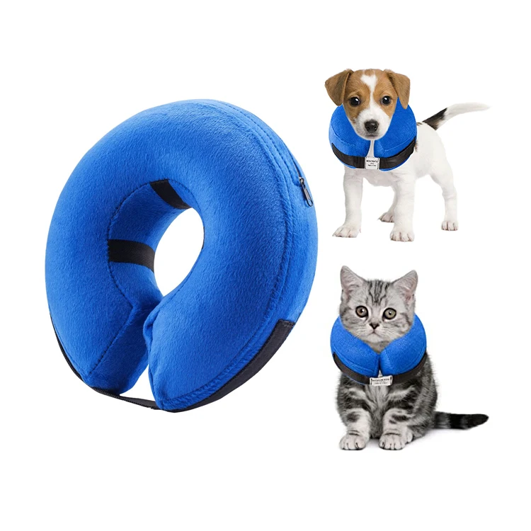 Wholesale Comfy Soft Inflatable Protective Elizabethan Pet Dog Cone E
