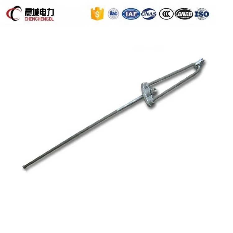 Hot Dipped Galvanized Stay Rod Assemble with Plate and Thimble| Alibaba.com