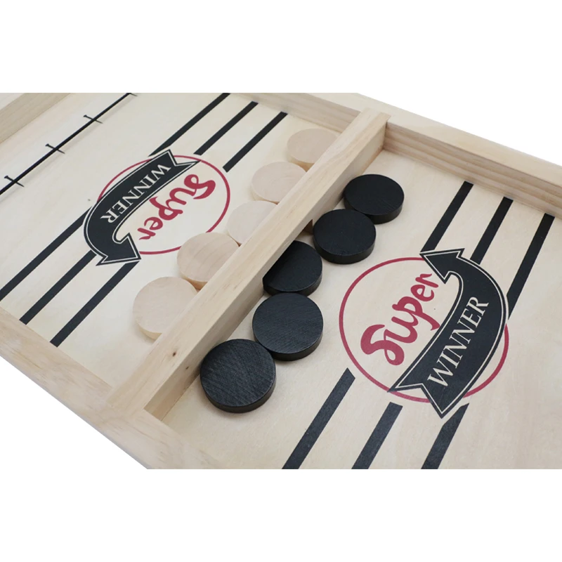 Fast Sling Puck Game,Table Desktop Battle Ice Hockey Game/ Winner Board