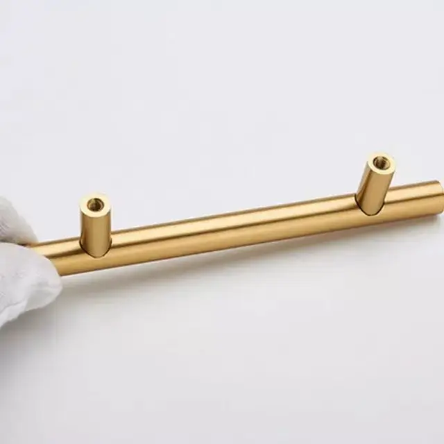 Stainless Steel Aircored T Shape Door Handle For Kitchen Hardware