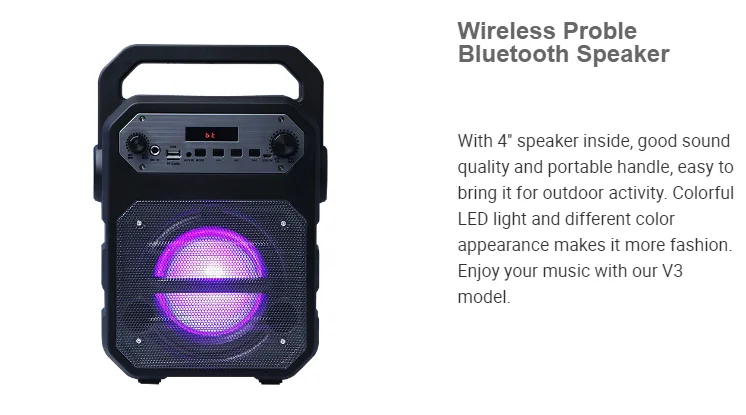 New Arrival bluetooth speaker party With Good Material - ANKUX.COM