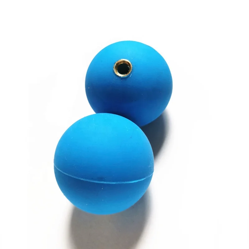 Factory Hard Nitrile Rubber Ball With Screw Matt Silicone Drum Mallet