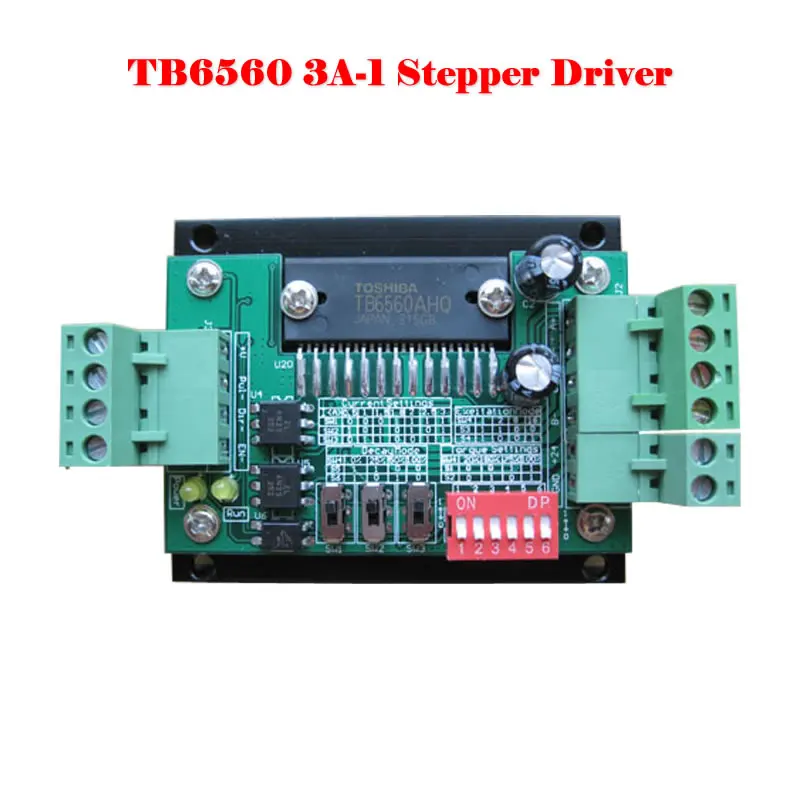 4 Axis TB6560 3.5A  CNC Stepper Motor Drive Board+Remote Controller+LCD Display 