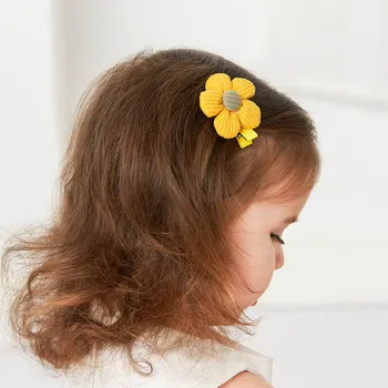 flower side hair clip