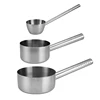 Amazon Hot Sales High Quality Long Handle Multi-size Soup Ladle Stainless Steel Kitchen Water Ladle The kitchen dining room