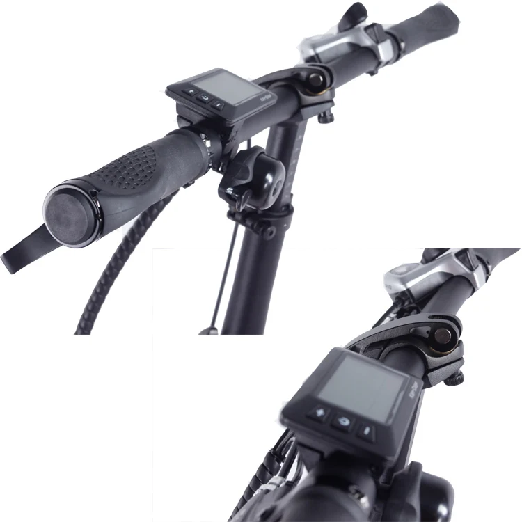 36v 350w Hidden Seatpost Battery Foldable Fat Tire Electric Bicycle 20