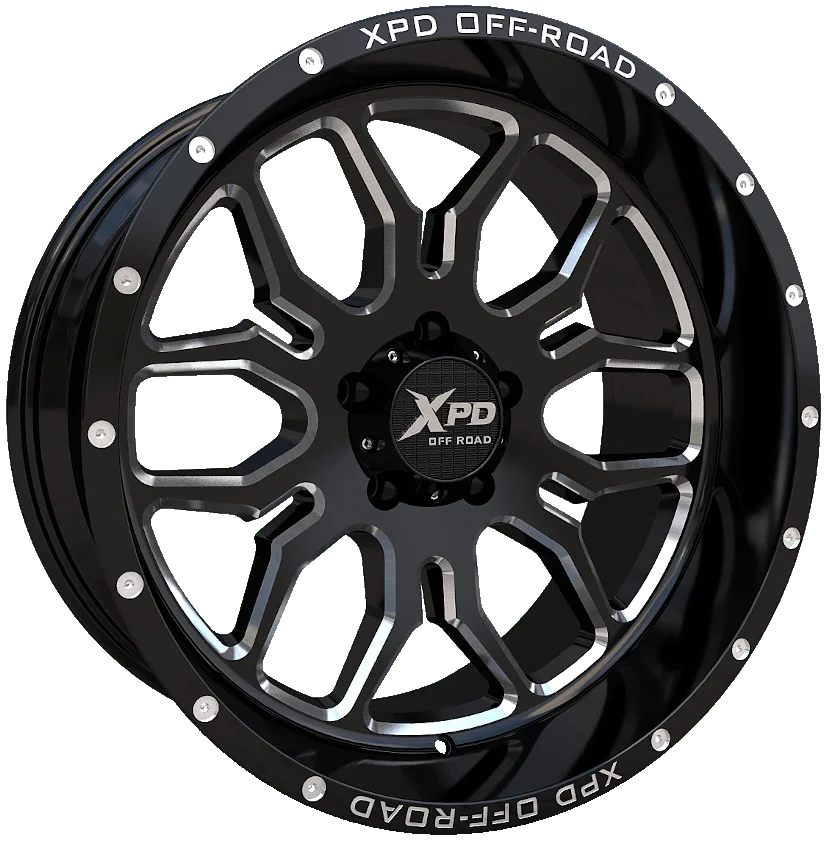 XPD OFF ROAD 4x4 Truck Wheels SUV SAVAGE for F150 F250 Off-Road Deep ...