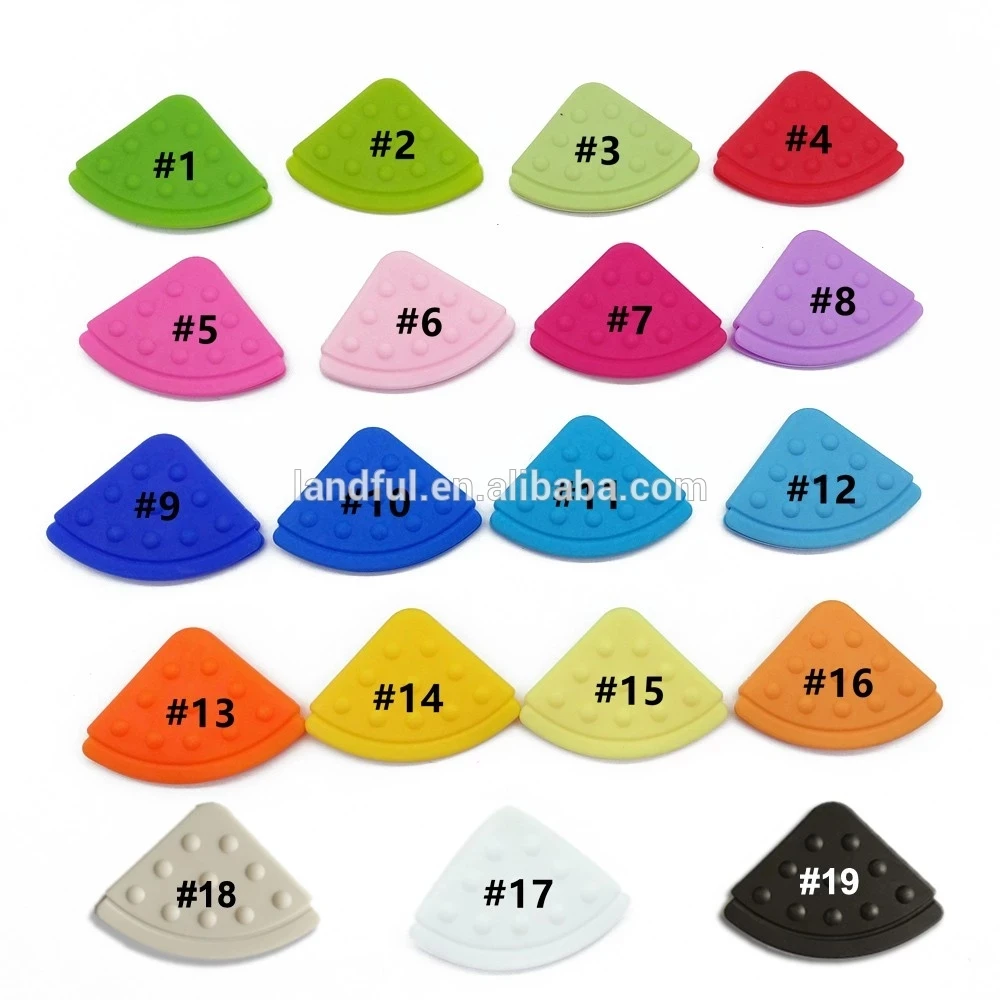 Eco Bpa Free Baby Chewy Adapter Sew in Silicone Corner Teether Baby