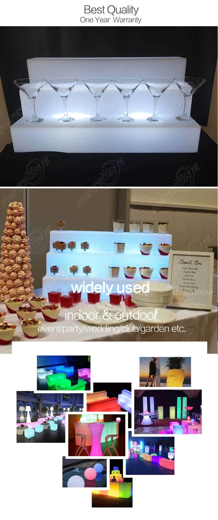 Led Bar Night Club Champagne Bottle Presenter (bb106) Buy