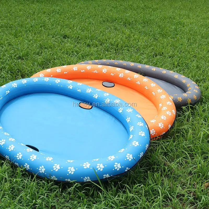 Pool Float For Dogs Portable Inflatable Pool Raft For Small And Large