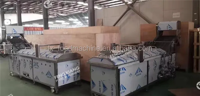 PT-2000 Industrial Automatic Vegetable Blanching Machine
