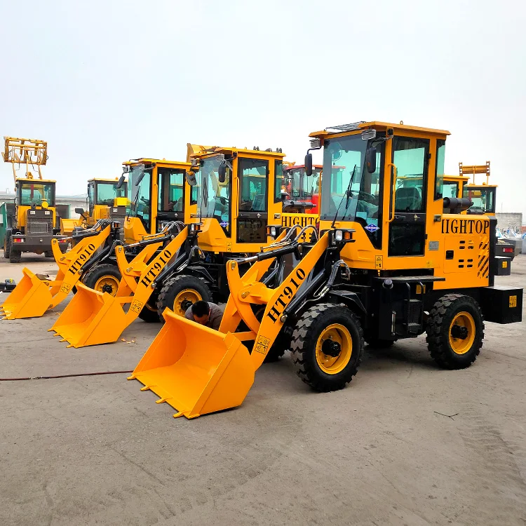 Ht120 Model 2ton Mini Payloader Wheel Loader - Buy Electric Mini Wheel ...