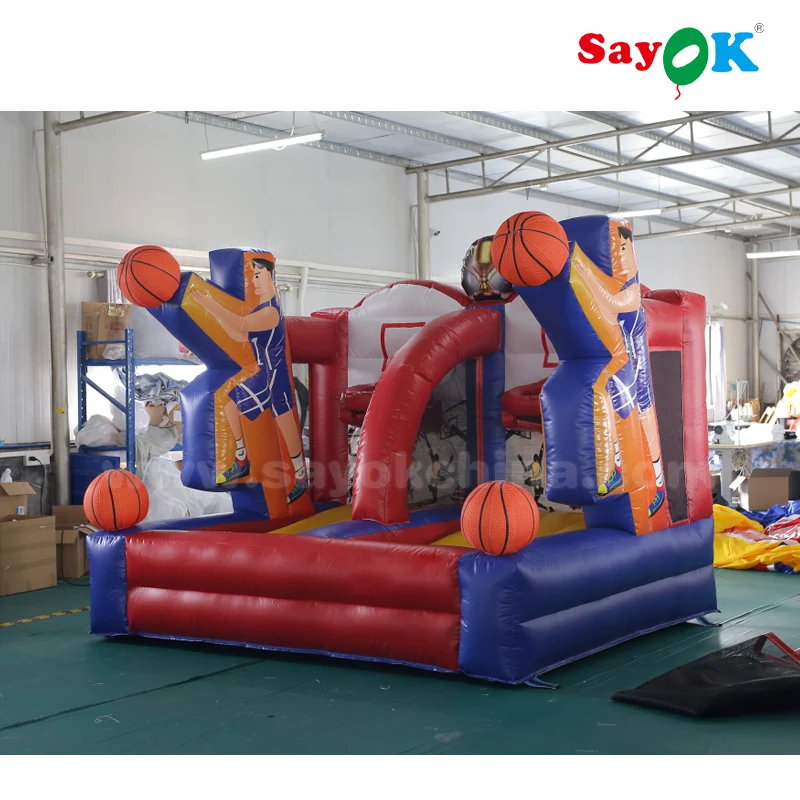 Giant Inflatable Basketball Shooting Hoop Game For Sale Pvc Inflatable