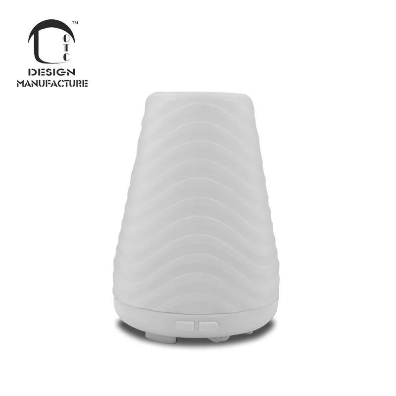 Supplier anti bacterial gift 120ml white ABS electric 7colors led mood lights essential oil  ultrasonic diffuser