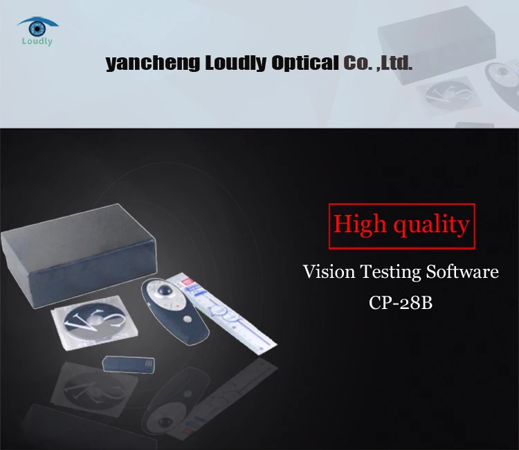 Optical instrument top quality eye test vision chart projector cp 28b for sale