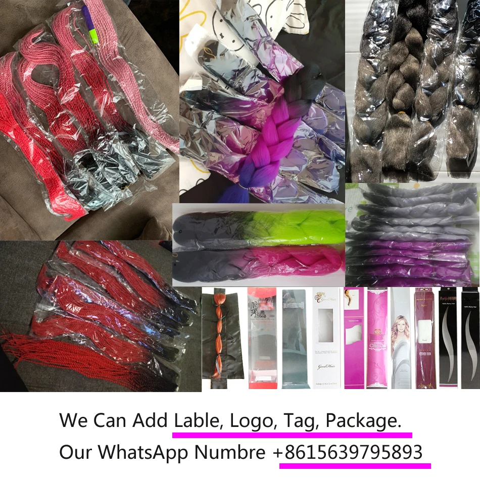 Vendor Ez Pre Stretched Braiding Hair Expression Yaki Bulk Attachment