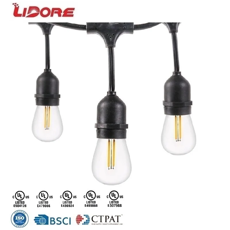 OEM ODM 110 Voltage E12 Bulb Waterproof C7 Led Christmas Lights