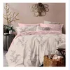 Modern patterns elastic fitted bedspread bed linen sheets bedding set 90GSM