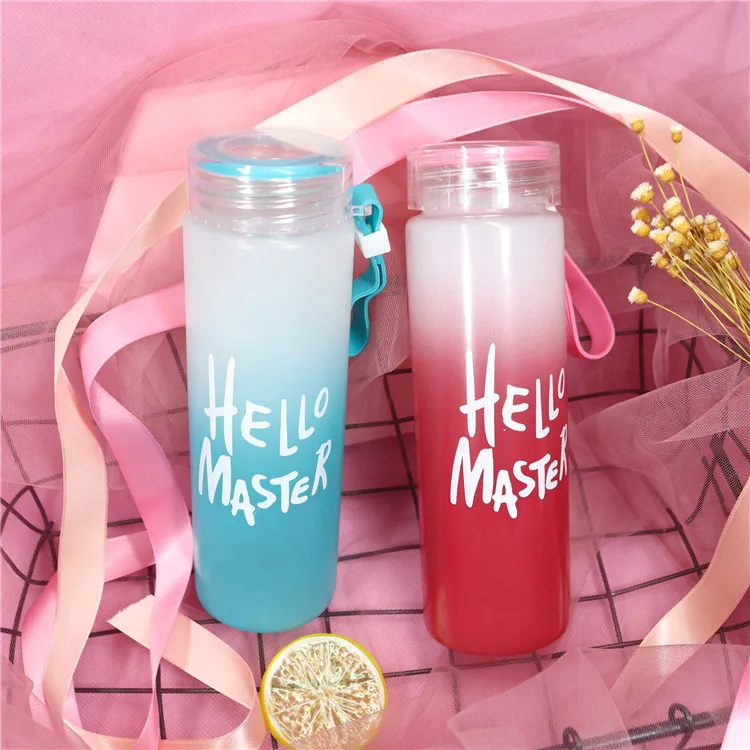 glass water bottles custom logo