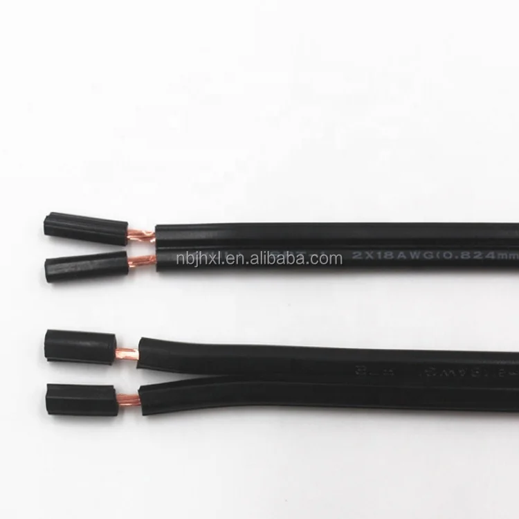 Parallel Flexible Power Cord Wire 300v Spt3 18awgx2c Spt1 Spt2 Cable With Pvc Insulation