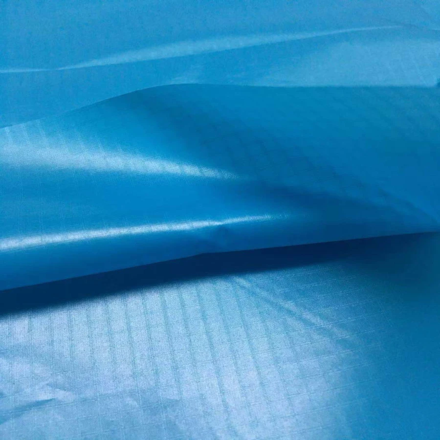 D D Ripstop Polyurethane Coating Nylon Oxford Fabric With Waterproof And Down Proof Finish