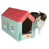 BSCI wholesale Fast shipping cat scratcher cardboard cat scratcher house