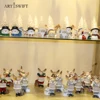 Factory sale custom resin statue one piece couple sculpture home decoration