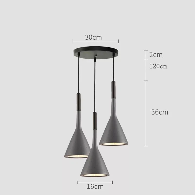 Hot sale 2019 simple nordic industrial style hanging pendant light decorative pendant lighting fixtures