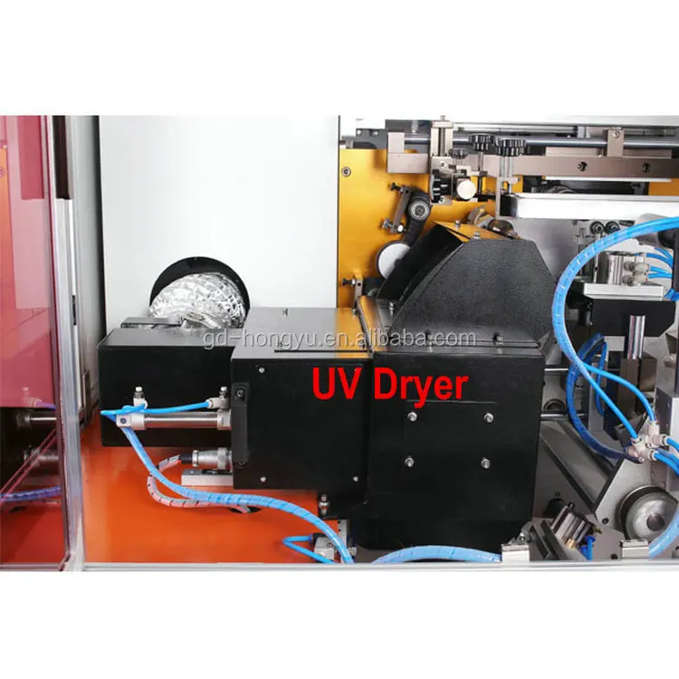 1 Color Automatic Tube Screen Printing Machine Cryovial Centrifuge Tube