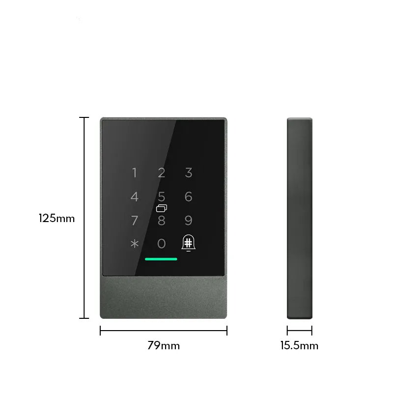 Biometric fingerprint rfid door access control system with tt lock app