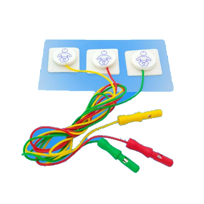 Disposable Neonate 3 Lead Ecg Cable And Leadwires,Neonate Ecg Electrode ...