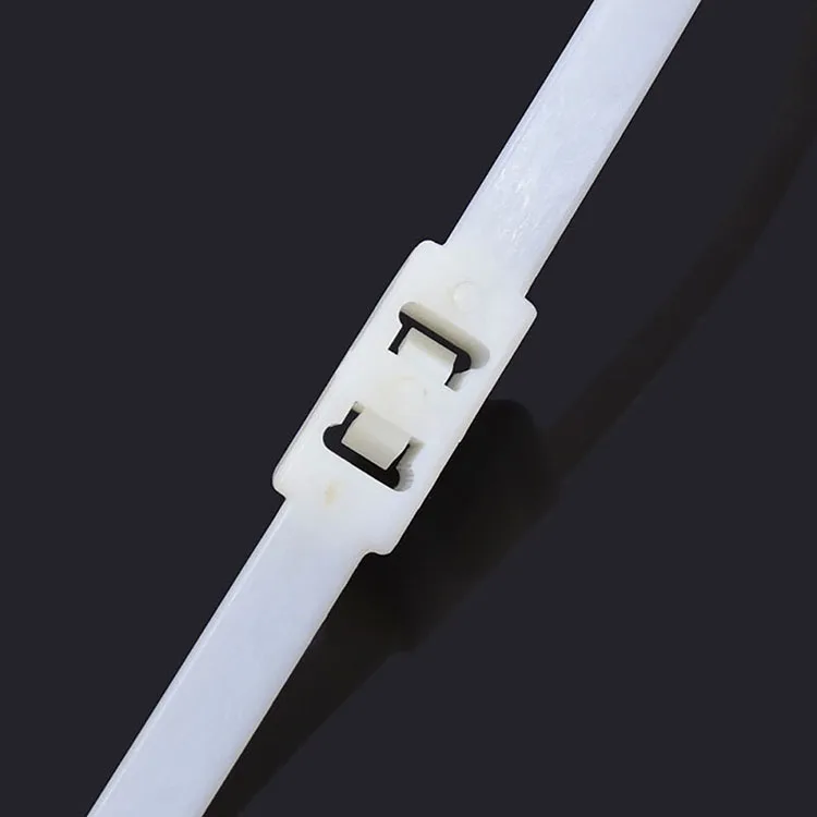 12x700mm Police Plastic Handcuffs Double Flex Cuff Disposable Zip Ties