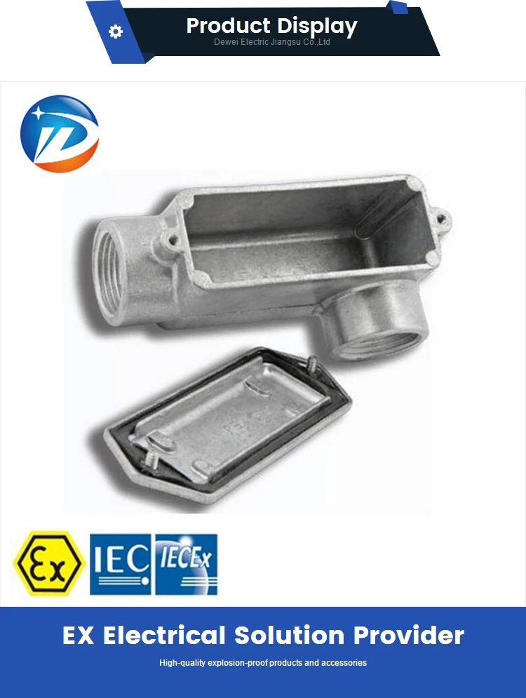 High Quality Ip66 Metal Bch Explosion Proof Pull Box With Cnex Atex Iecex Certificate Electrical