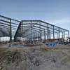 Low cost with long span steel structure warehouse shed construction