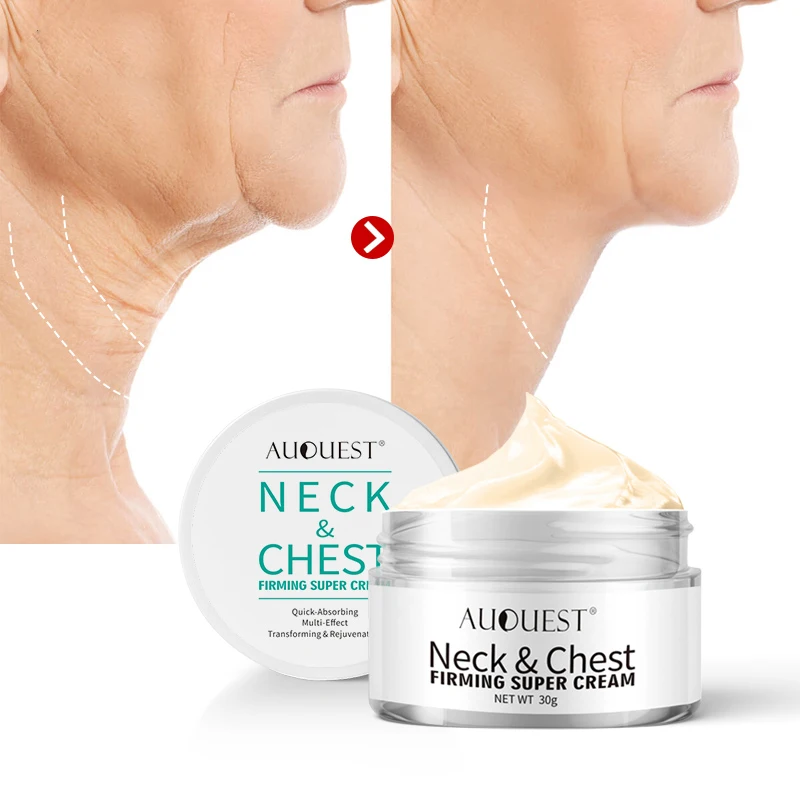 Auquest Neck Chest Wrinkle Firming Cream Anti Aging Wrinkle Remover