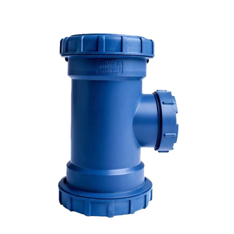 Polypropylene Fittings Water Supply Plastic Blue Pp Compression Fitting
