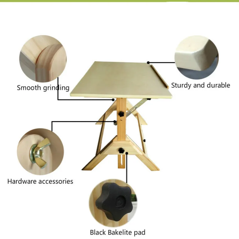 Wholesale Heavy Duty Wood Table Top Easels Professional Engineering