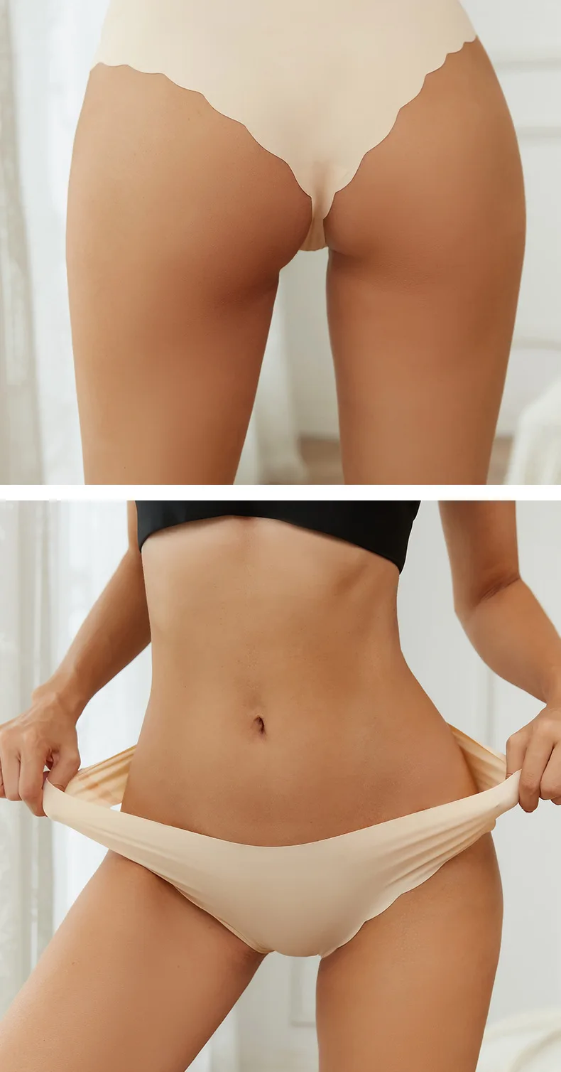 Wholesale New Arrival Ice Silk Women's Panties Breathable and Antibacterial Ladies Panties Women's Underwear Custom OEM Supplier